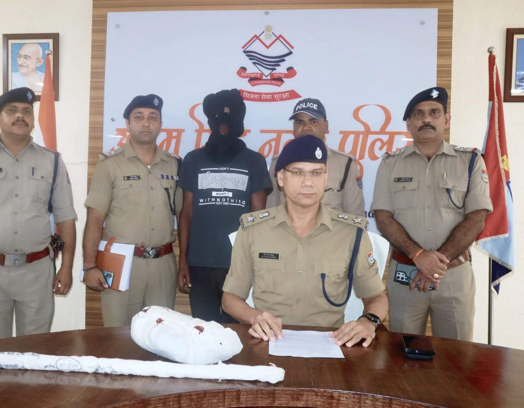 पुलिस ने 48 घंटे में किया जघन्य हत्याकांड का खुलासा,वरिष्ठ पुलिस अधीक्षक मणिकांत मिश्रा ने खोले राज